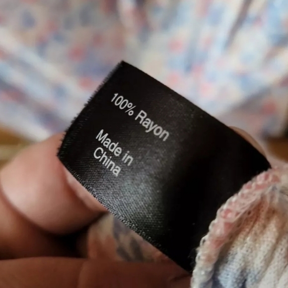 Lane Bryant Pink Floral Sleeveless Off Shoulder Ruffle Tank Top Size 20 2x 3x - Picture 4 of 6